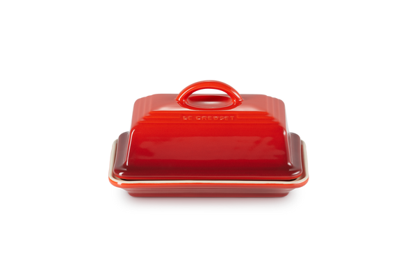 Le Creuset Butter Dish Cerise