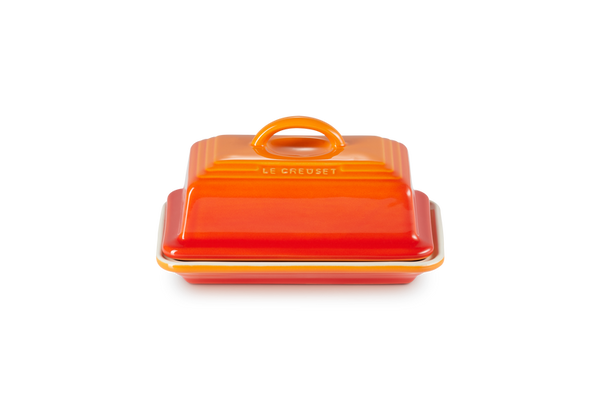 Le Creuset Stoneware Butter Dish Volcanic