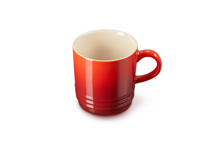 Le Creuset Cerise Stoneware Cappuccino Mug 200ml