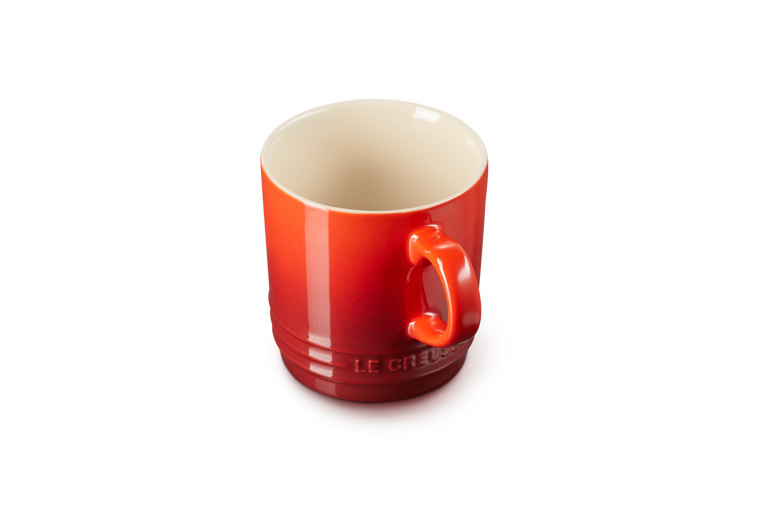 Le Creuset Cerise Stoneware Cappuccino Mug 200ml