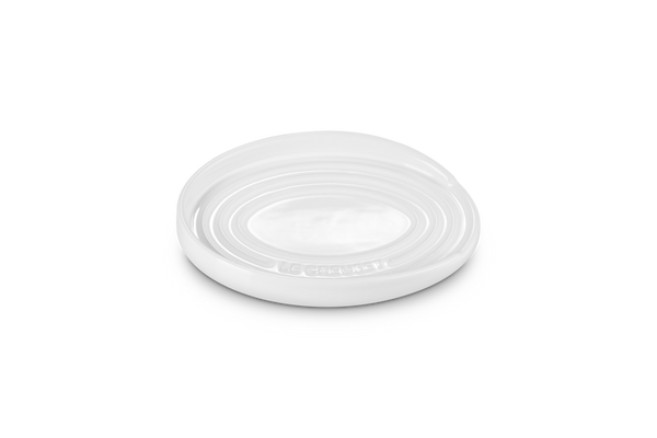 Le Creuset White Oval Spoon Rest