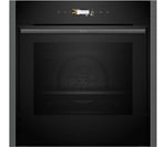 Load image into Gallery viewer, NEFF N70 Slide&amp;Hide B54CR71G0B Electric Pyrolytic Smart Oven - Graphite
