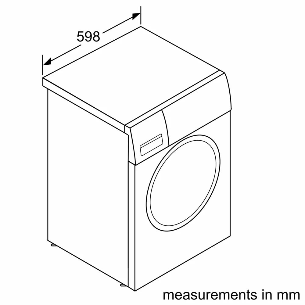 Bosch WGG254Z0GB 10kg 1400 Spin Washing Machine - White