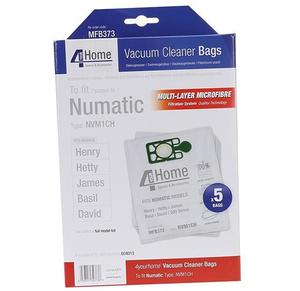 Numatic Henry Dust Bags – 5 Pack – Exsmfb373