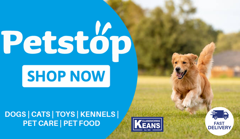 Pet Stop at Keans Claremorris | Pet Care | Pet Food | Pet Accessories