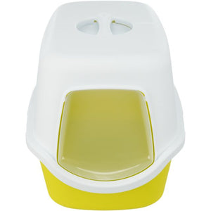 Vico Hooded Litter Tray - Yellow