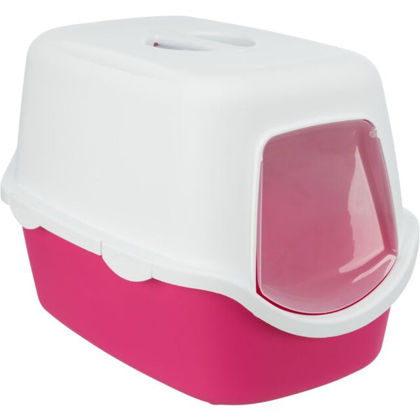 Vico Hooded Litter Tray - Pink