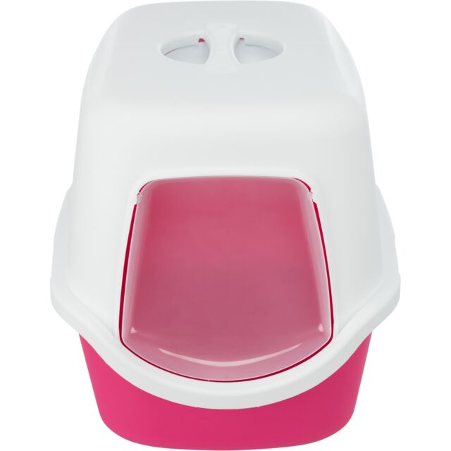 Vico Hooded Litter Tray - Pink