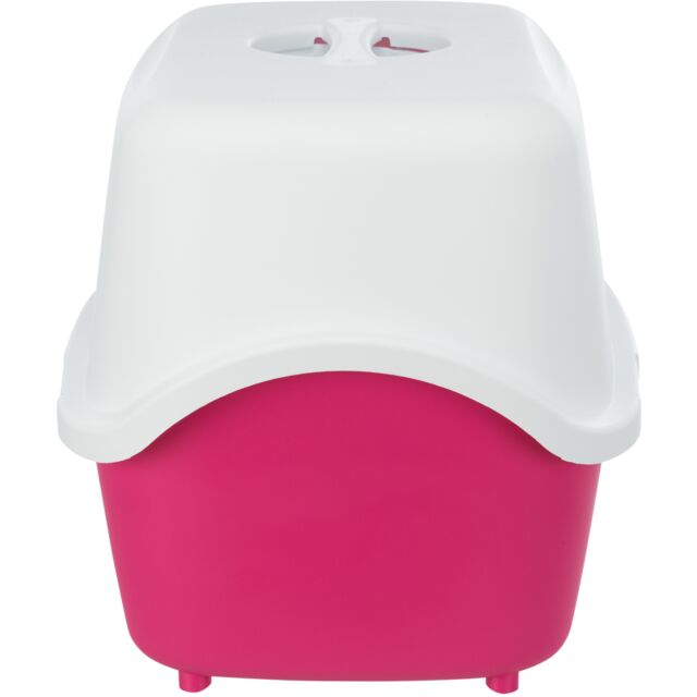 Vico Hooded Litter Tray - Pink