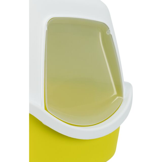 Vico Hooded Litter Tray - Yellow