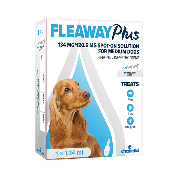 Fleaway Plus Flea Treatment - Medium Dogs