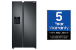 Load image into Gallery viewer, Samsung Series 8 American Style Fridge Freezer in Black
