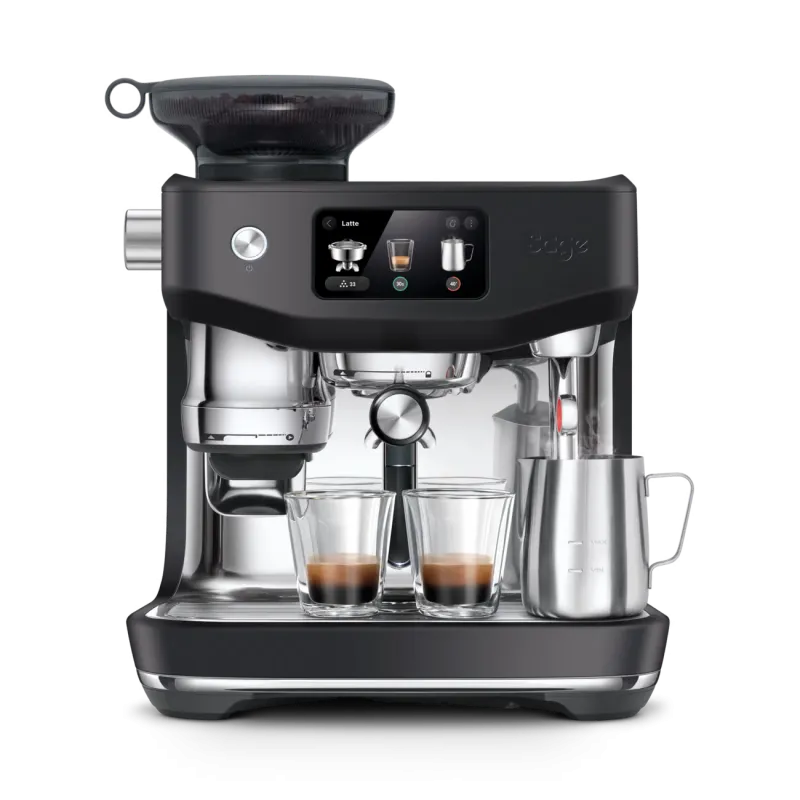 Sage Oracle Jet Coffee Machine - Black | SES985BTR4GUK1