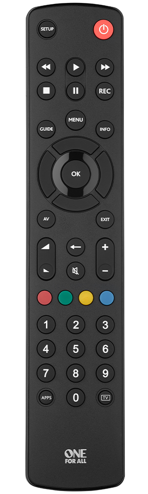 One For All Slimline Contour Replacement TV Remote - KeansClaremorris