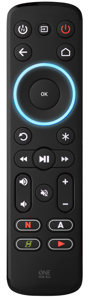 One For All Streaming Replacement TV Remote - KeansClaremorris
