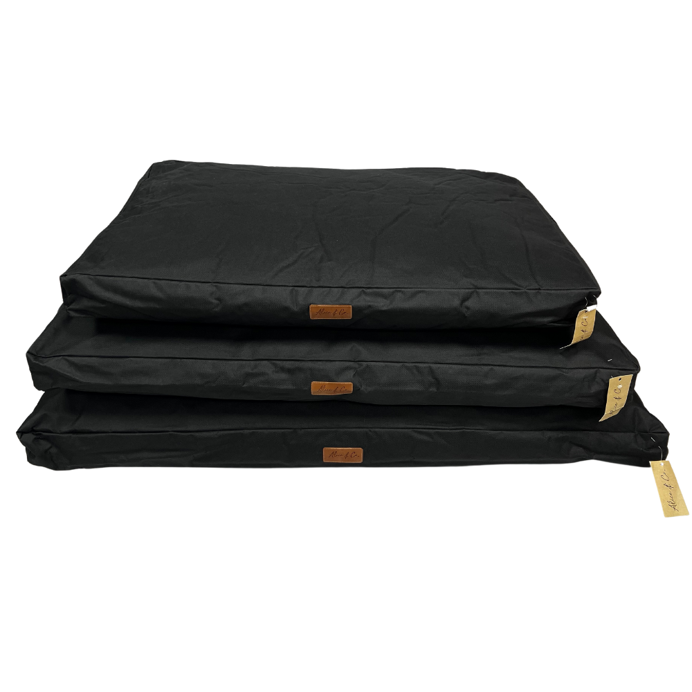 Coco - Waterproof Plain Cushion | Black | Small