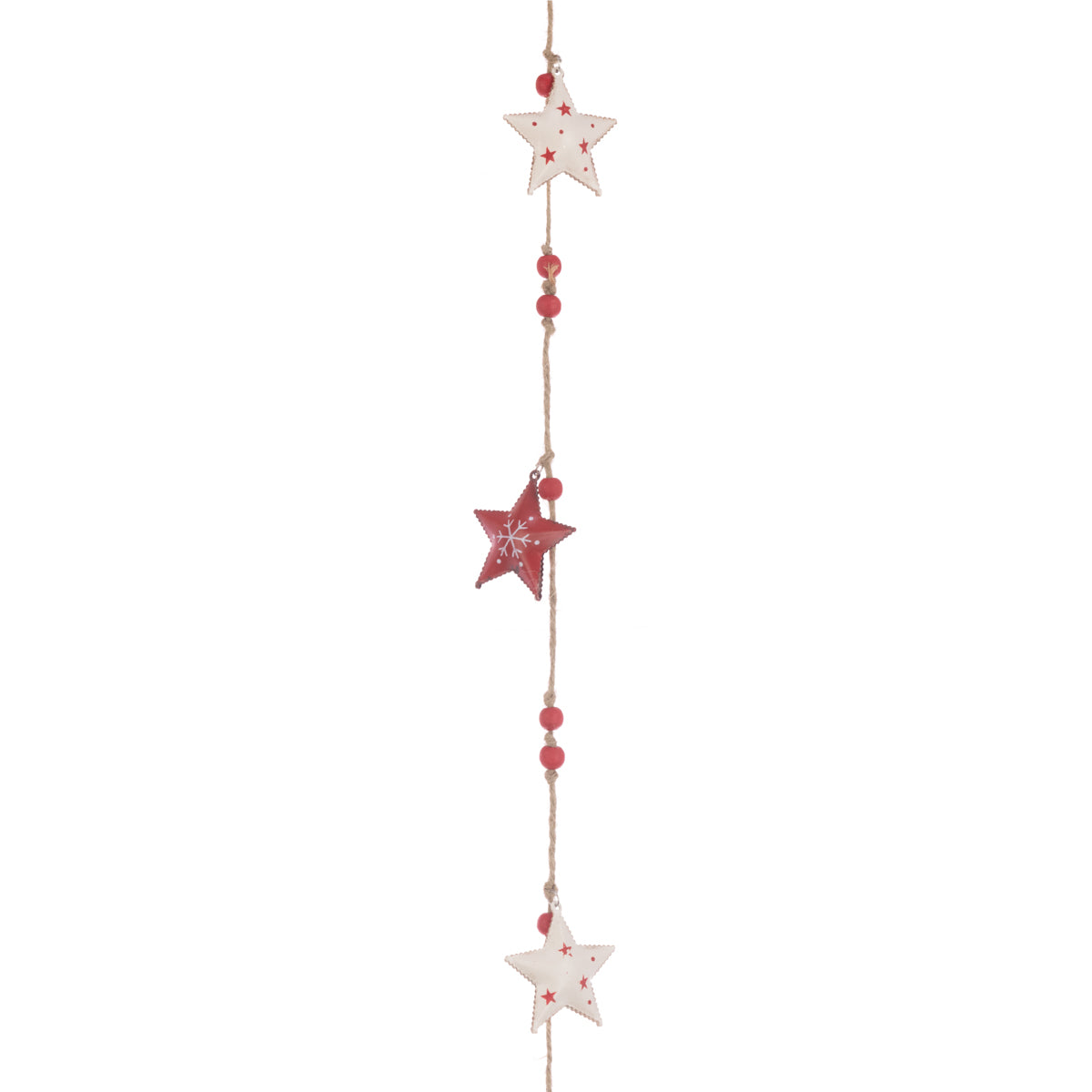 Metal Star Garland 106cm