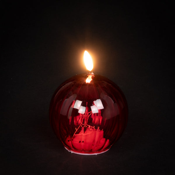 Candle Ball BO 11cm GLASS