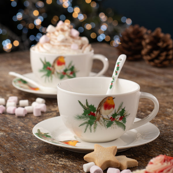 Aynsley Robin Cappuccino / Hot Chocolate - Set Of 2