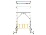 Load image into Gallery viewer, Teletower Aluminium Telescopic Scaffold Tower with Toeboards
