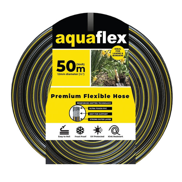 Aquaflex Premium 50m Three Layer Hose (164ft) - KeansClaremorris