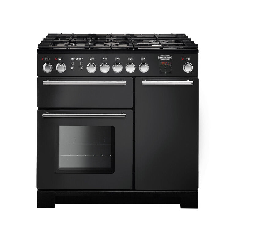 Rangemaster Infusion 90CM Dual Fuel Range Cooker - KeansClaremorris