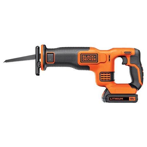 Black & Decker 18V Lithium-Ion Cordless Reciprocating Saw | BDCR18C1-GB