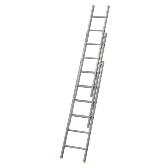 Stradbally Treble Ext. Ladder. 2M (15ft) Aluminium - KeansClaremorris