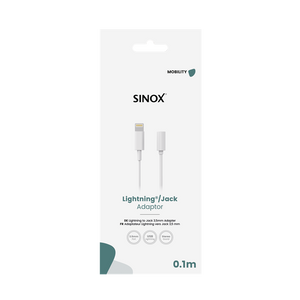 Sinox Sx Lightning - 3.5 Mm Adaptor White