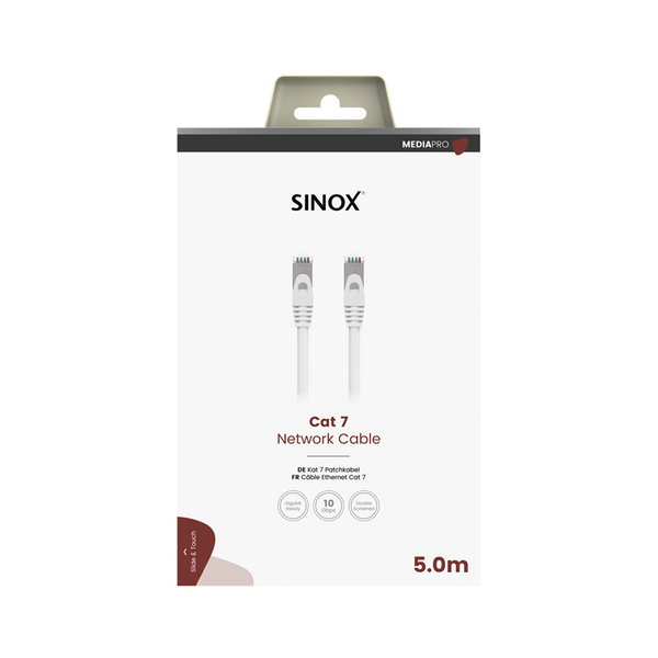 Sinox Sx Pro Cat7 Cable 5 M White