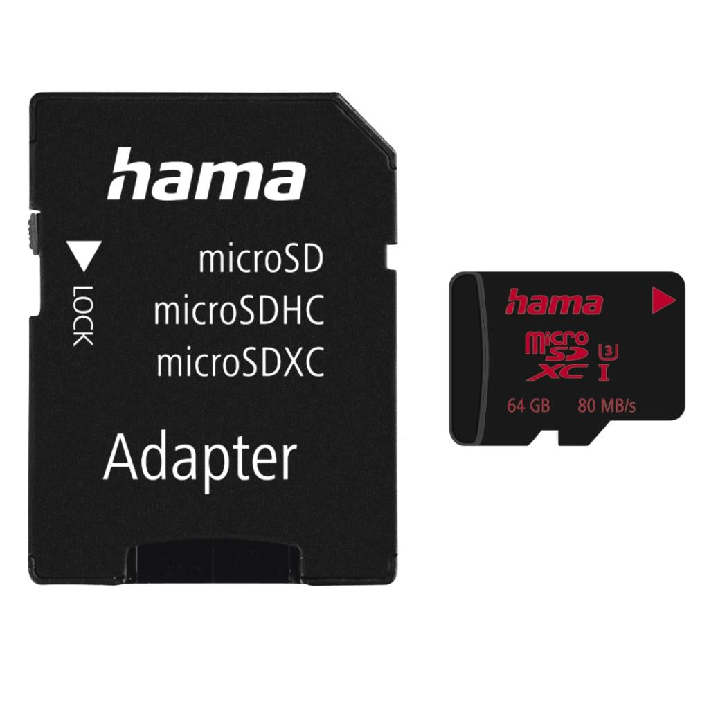 Hama Micro sdxc card 64 Gb Class 3 Uhs-I