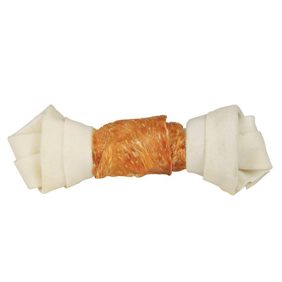 Denta Fun Knotted Chewing Bone with Chicken | Large