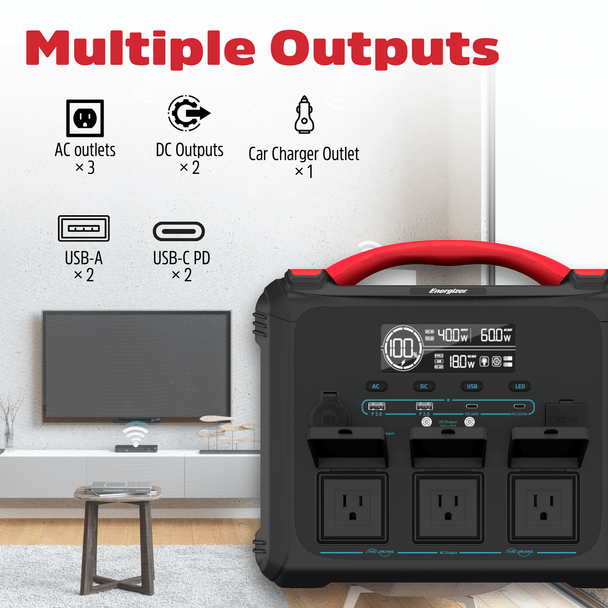 Energizer 1102.5Wh Power Station | PPS1100W2F-UK