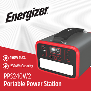 Energizer 230Wh Power Station | PPS240W02