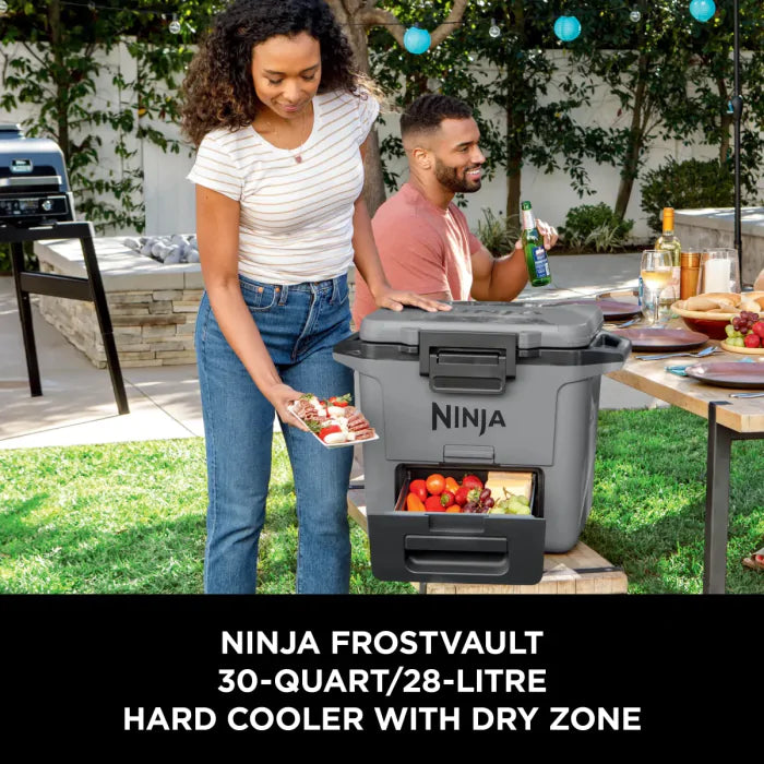 Ninja FrostVault 28L Hard Cooler with Dry Zone Slate Grey FB131UKGY