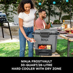 Load image into Gallery viewer, Ninja FrostVault 28L Hard Cooler with Dry Zone Slate Grey FB131UKGY
