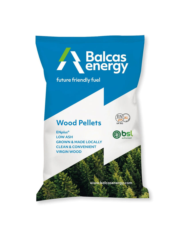 Bagged Wood Pellets 10 Kg