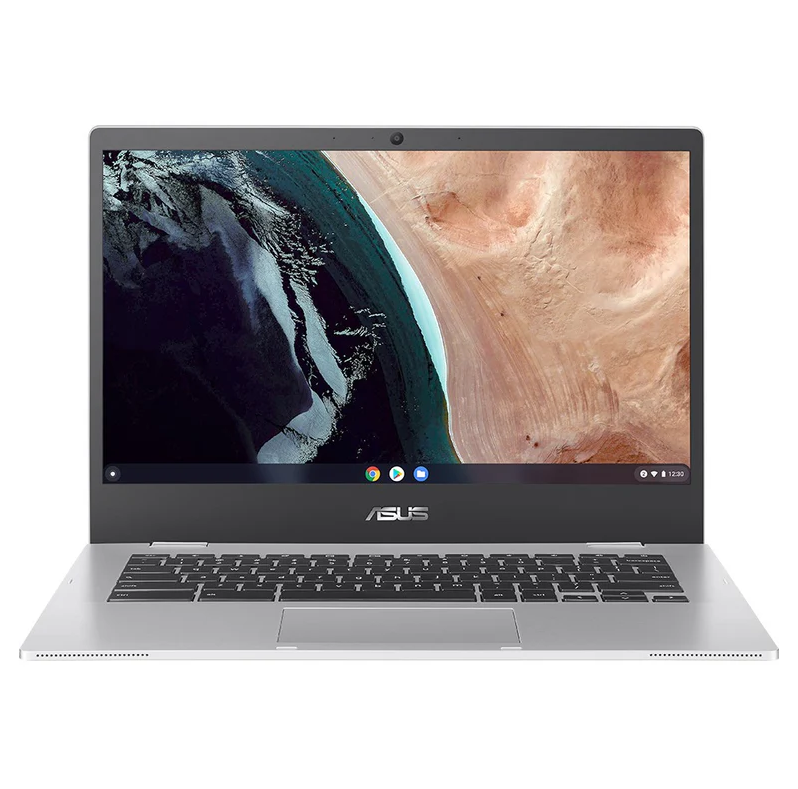 Asus 14″ Chromebook Intel Celeron, 4GB RAM 64GB fast SSD storage – Silver | CX1400CKA-NK0380