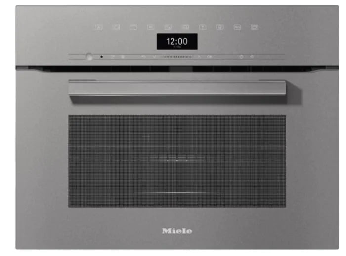 Miele H7440BMGRGR Vitroline Compact Microwave Combination Oven - Graphite Grey