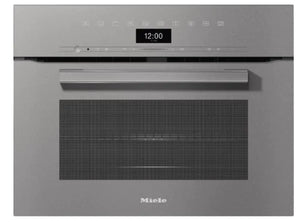 Miele H7440BMGRGR Vitroline Compact Microwave Combination Oven - Graphite Grey