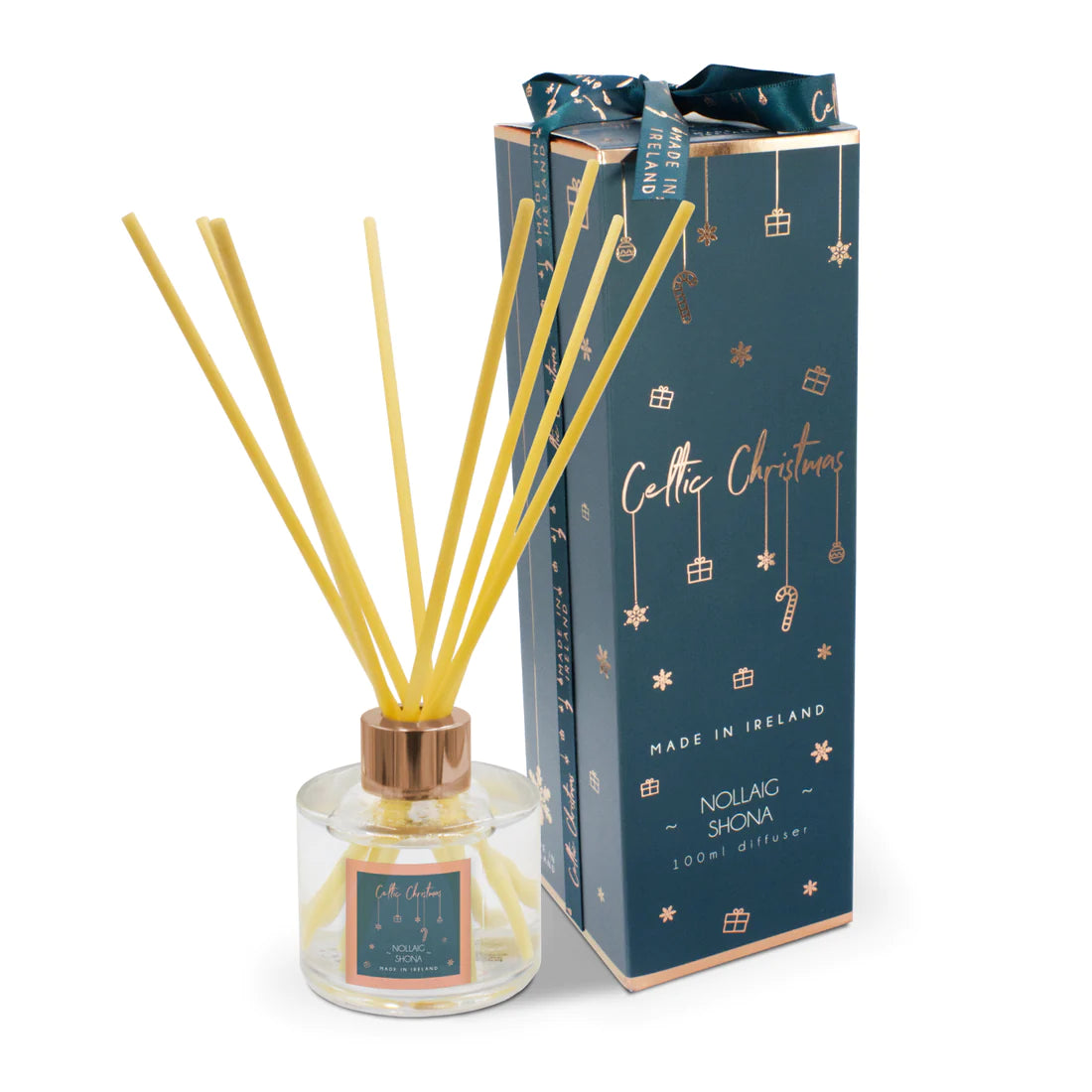 Celtic Reed Diffuser Nollaig Shona 100Ml - KeansClaremorris