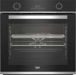 BEKO Multifunction Pyro Single Oven with Air Fry technology