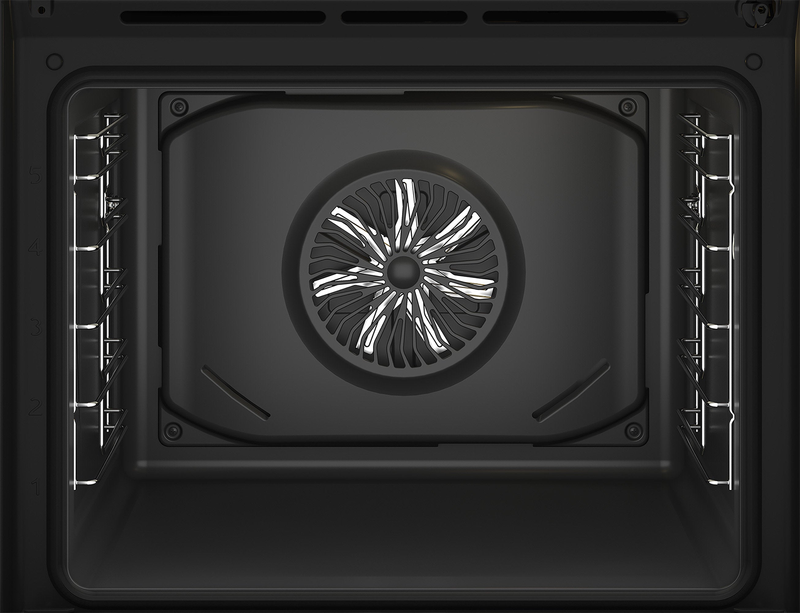 BEKO Multifunction Pyro Single Oven with Air Fry technology