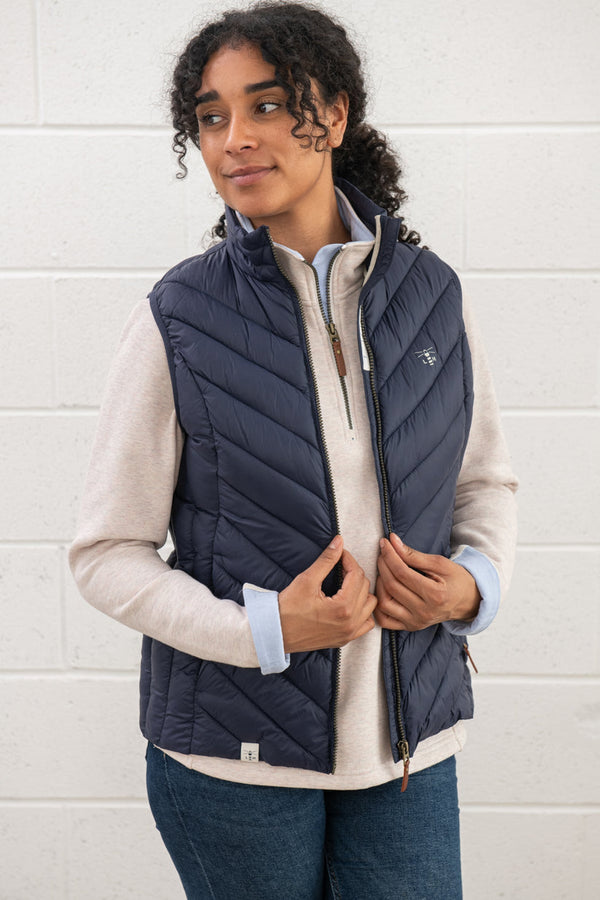 Laurel Ladies Gilet - 20 -Navy