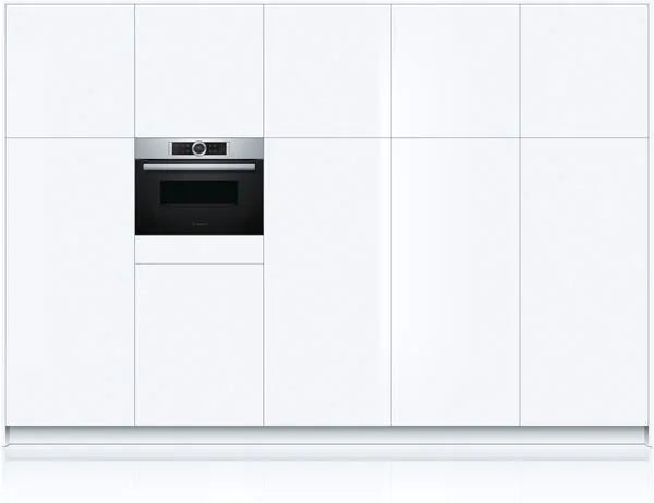 Bosch CMG633BS1B Compact Oven with Microwave (Brushed Steel)