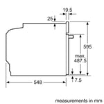 Load image into Gallery viewer, Bosch Pyro Multifunction Single Oven Series 6 with Meatprobe
