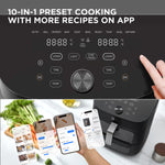 Load image into Gallery viewer, Midea Dual Basket Air Fryer with LED Display | MAF112B0BPKW
