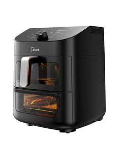 Midea Dual Basket Air Fryer with LED Display | MAF112B0BPKW