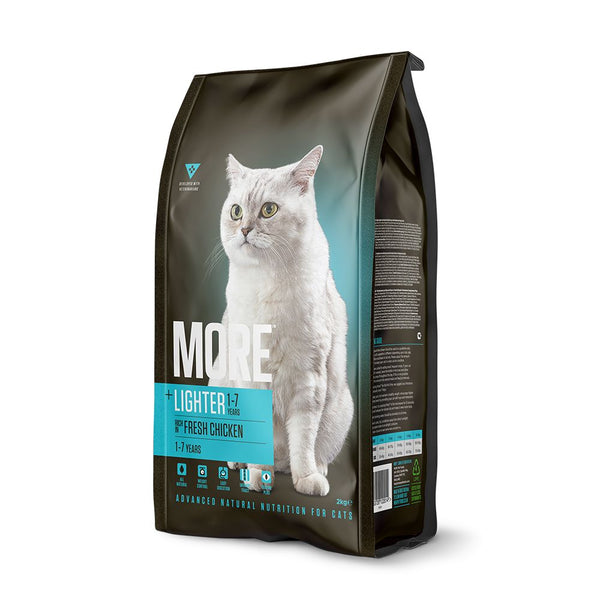 More - +lighter Adult Cat Food - Chicken 2KG