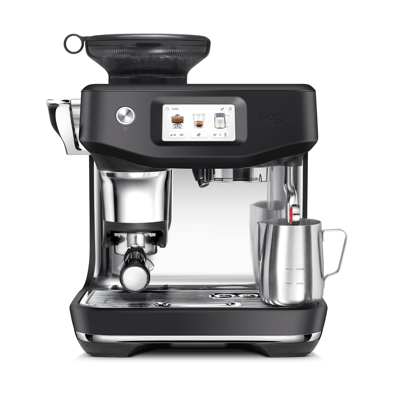 Sage Barista Touch Impress – Black | SES881BTR4GUK1